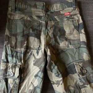 Camo Wrangler pants
